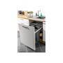 Afvalemmer donkergrijs inhoud 2 x 34 liter, 540mm diep