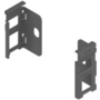 Achterwandhouderset N, oriongrijs