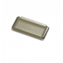 Komgreep glans chroom 70x40mm