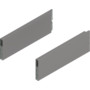 Boxcap Merivo L+R v/ corpusdiepte 300mm hoogte E indiumgrijs