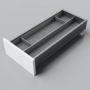 Bestekindeling houtdecor voor LEGRABOX C300-350, D 60cm, set