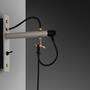 Hooked Wall Nude/Stone/Brass