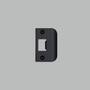 Strike Plate Kit/D Shaped/Standard Door/Black