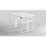 Square Enkel HS wit inclusief frame 1500-2400mm.