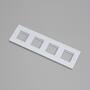 4G Wall Plate/Modules Only/White