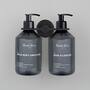 Soap Holder/Double Dispenser/No Soap Included/Cast/W