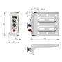 Kastophanger LIBRA H11 links, verzinkt