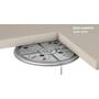 Draaiplaat diameter 282mm, dikte 13,5mm