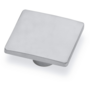 Knop WAVE mat chroom 80x80mm