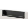 Inlaatgreep 138x28x28x17mm mat zwart, hartmaat 128mm, 30 st.