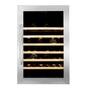 Vinata Wijnklimaatkast Premium, RVS glazen deur, 48 Flessen