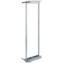 Middenwand Dispensa zilver verstelbaar 1200-1600mm