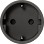 Rond 2.0 bekabeld Unifit socket type F black cup