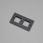 2G Wall Plate/Modules Only/Smoked Bronze