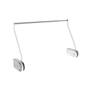 Kledinglift elektrisch wit-daalt 112cm-kast 100-160cm breed