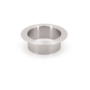Afvaldoorlaat rond RVS mat, boormaat 82mm, geen deksel