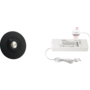 3x Monza rond zwart DTW 3000K-2200K+ 3x verl +ZigBee