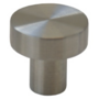 Knop diameter 14mm RVS geborsteld, hoogte 30mm