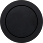 Rond 2.0 Push button 2X- s. trim - black ano
