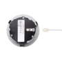 2 x DATE 24 inbouwspot Zwart 24Vdc- 3W - 2700K via mc easy