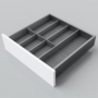 Bestekindeling houtdecorvoor LEGRABOXC400-550, D 45cm, s