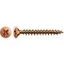Spax kruiskop 3.5x35PK gebruineerd, voldraad VE= 1000 St.