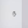 Furniture Knob/Double-Sided/Cast /Steel