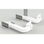 Verbindingstrip alu voor Monoflat LIN-X1000 lengte 2 meter