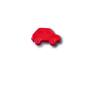 Knop nylon RODE AUTO-vorm 50x31mm