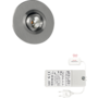5x Monza rond Alu DTW 3000K-2200K+5x verl+Driver RL dimbaar