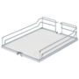 Inhangmand zilver/wit kast buitenmaat 150mm Arena Style