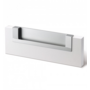 Komgreep aluminium 180x45mm, inlaat 168x40x18mm