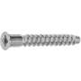Confirmatschroef 7.0x50mm kruiskop verzinkt met kopboring