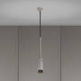 Exhaust Pendant/Cross/Stone/Smoked Bronze