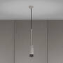 Exhaust Pendant/Cross/Stone/Smoked Bronze