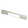 Greep 10x350mm aluminium glanzend, hartmaat 320mm
