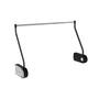 Kledinglift elektrisch zwart-daalt 112cm-kast 100-160cm br.