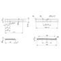 Bracket voor Triade SLIM (zonder schroeven)