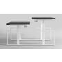 Square duo HS wit inclusief frame 1000-1500mm.