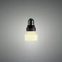 Punch Bulb Puck/E27 Non Dimmable/White Opaline/Glass