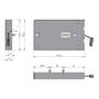 Kiaro Easy opening systeem, sterke uitvoering, wit