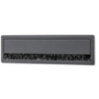 Kabeldoorvoer 180x49.5mm mat metallic aluminium