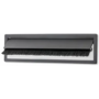 Kabeldoorvoer 180x49.5mm mat metallic aluminium