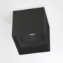 Plafondspot Almeria vierkant opbouw zwart dimbaar IP20