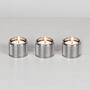 Tealight Candle Holder/Triple/Steel