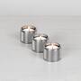 Tealight Candle Holder/Triple/Steel