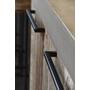 Greep RODAS 15x544x559mm mat zwart