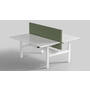 De Milano Duo. Kleur: Wit RAL9016.