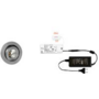 3x Ancona rond Alu + 3x verlengsnoer + ZigBee Driver 30W