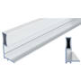 Ocean 1 greeplijst alu geanodiseerd, lengte 2500mm v/ 18mm